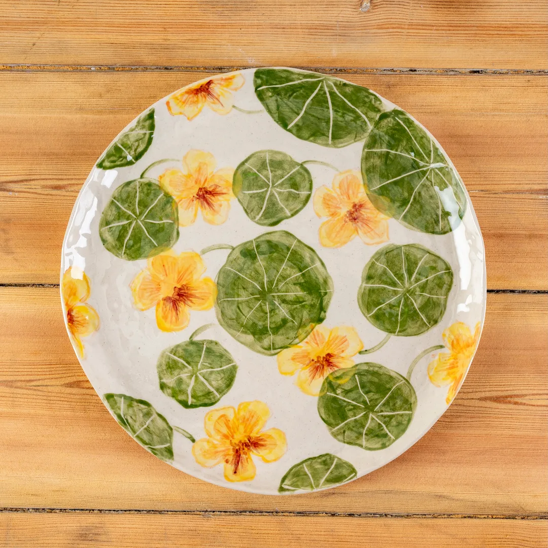 Bailey dinner plate 28cm tumbled nasturtium yellow