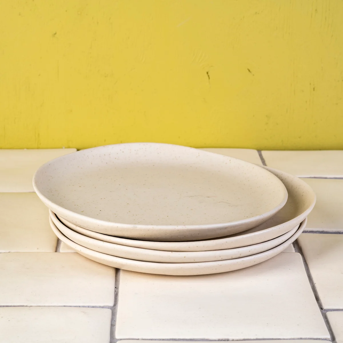 Bailey side plate set of 4 – Toasted Cream